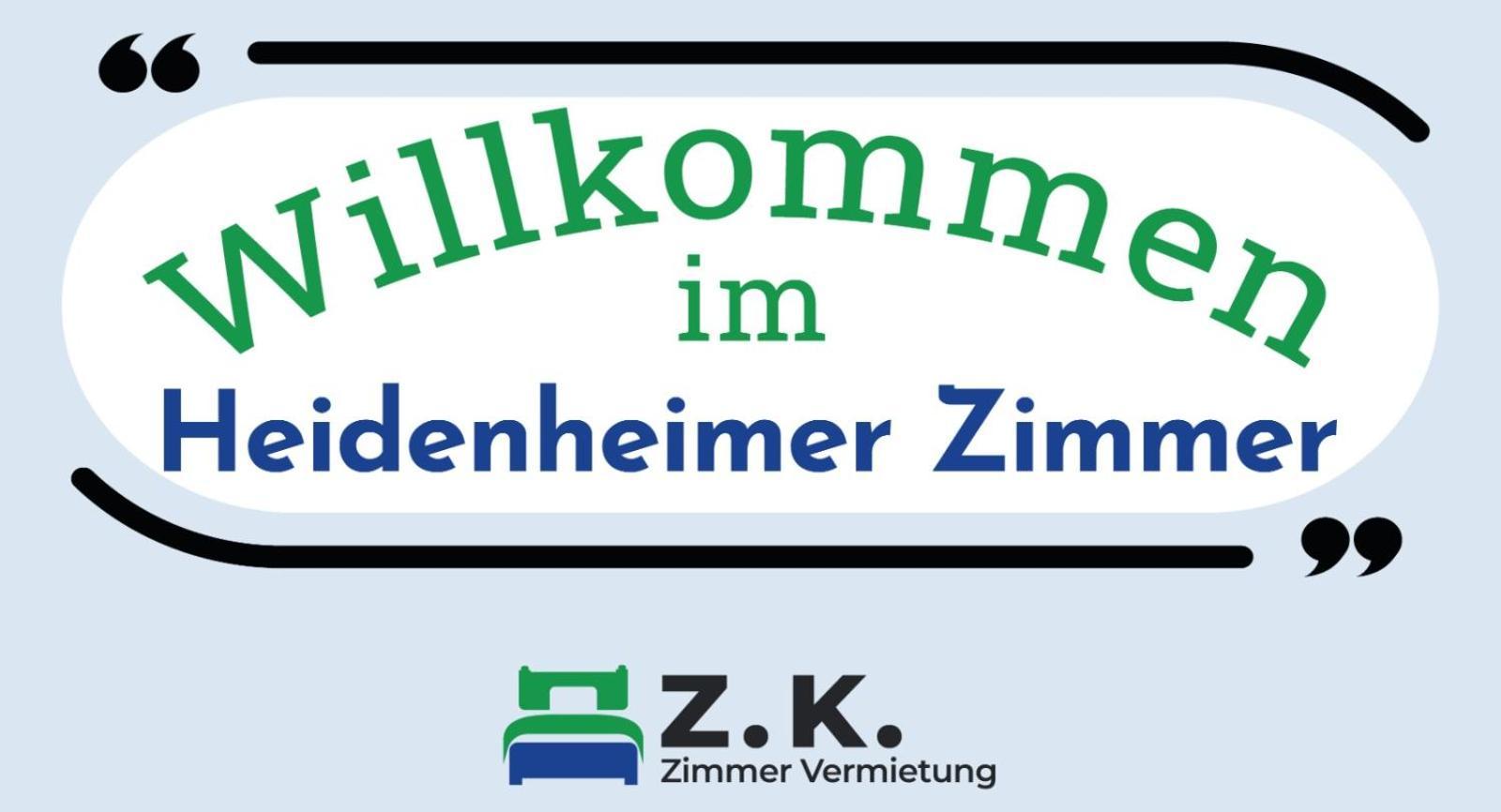 Heidenheimer Zimmer Ngoại thất bức ảnh